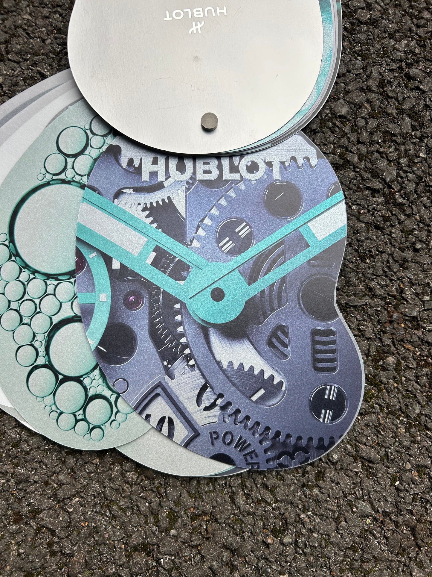 Hublot x Daniel Arsham Pocket Watch booklet