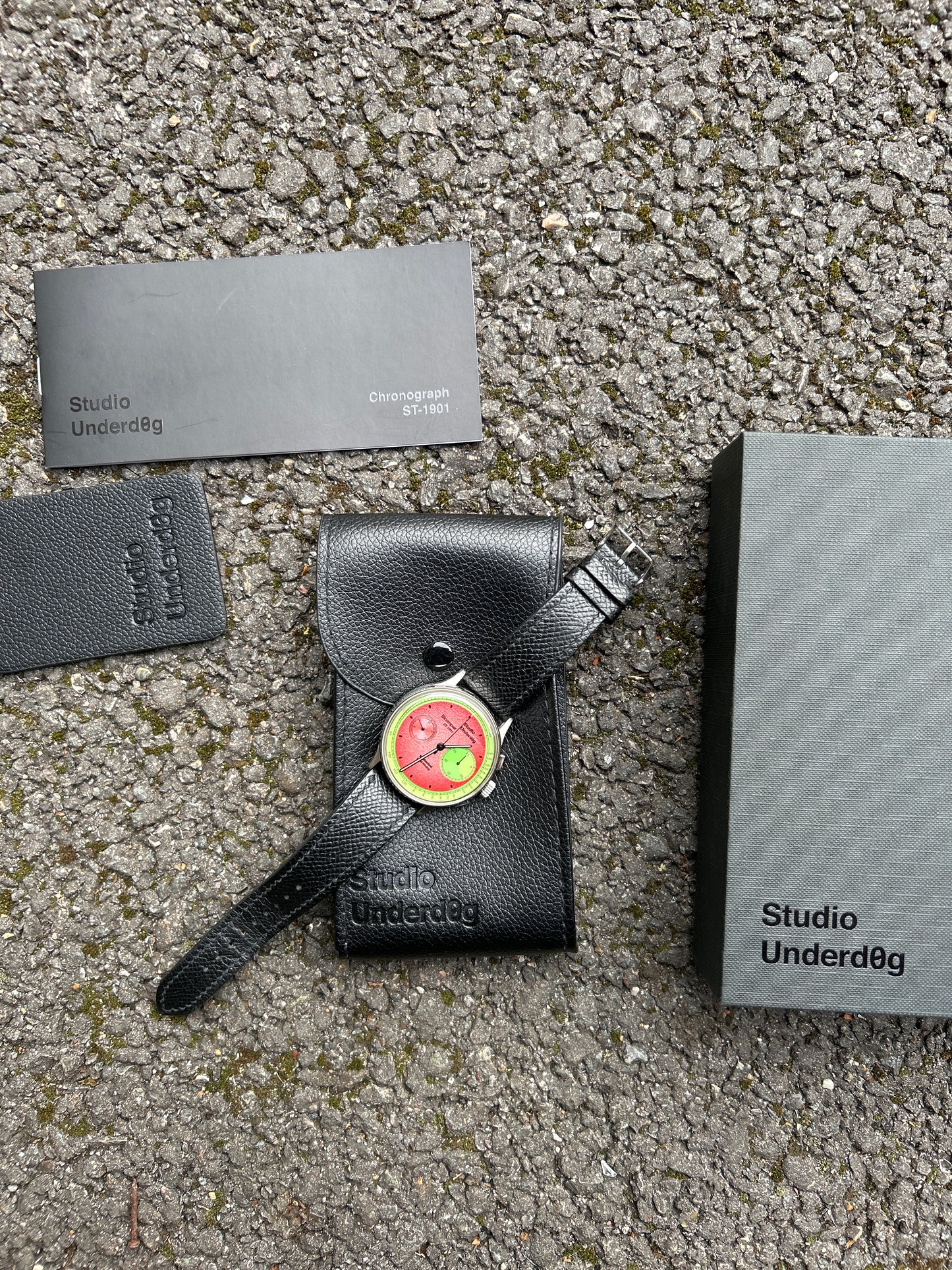 Studio Underd0g watermel0n gen 3 automatic watch