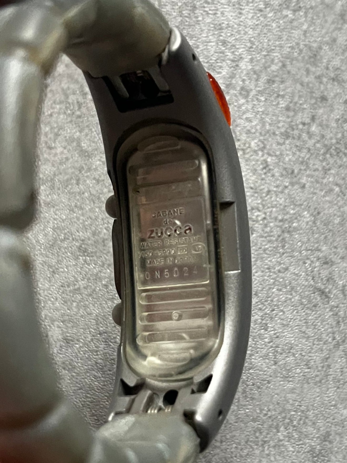 Y2K Cabane De Zucca 'Dragonfly' digital watch