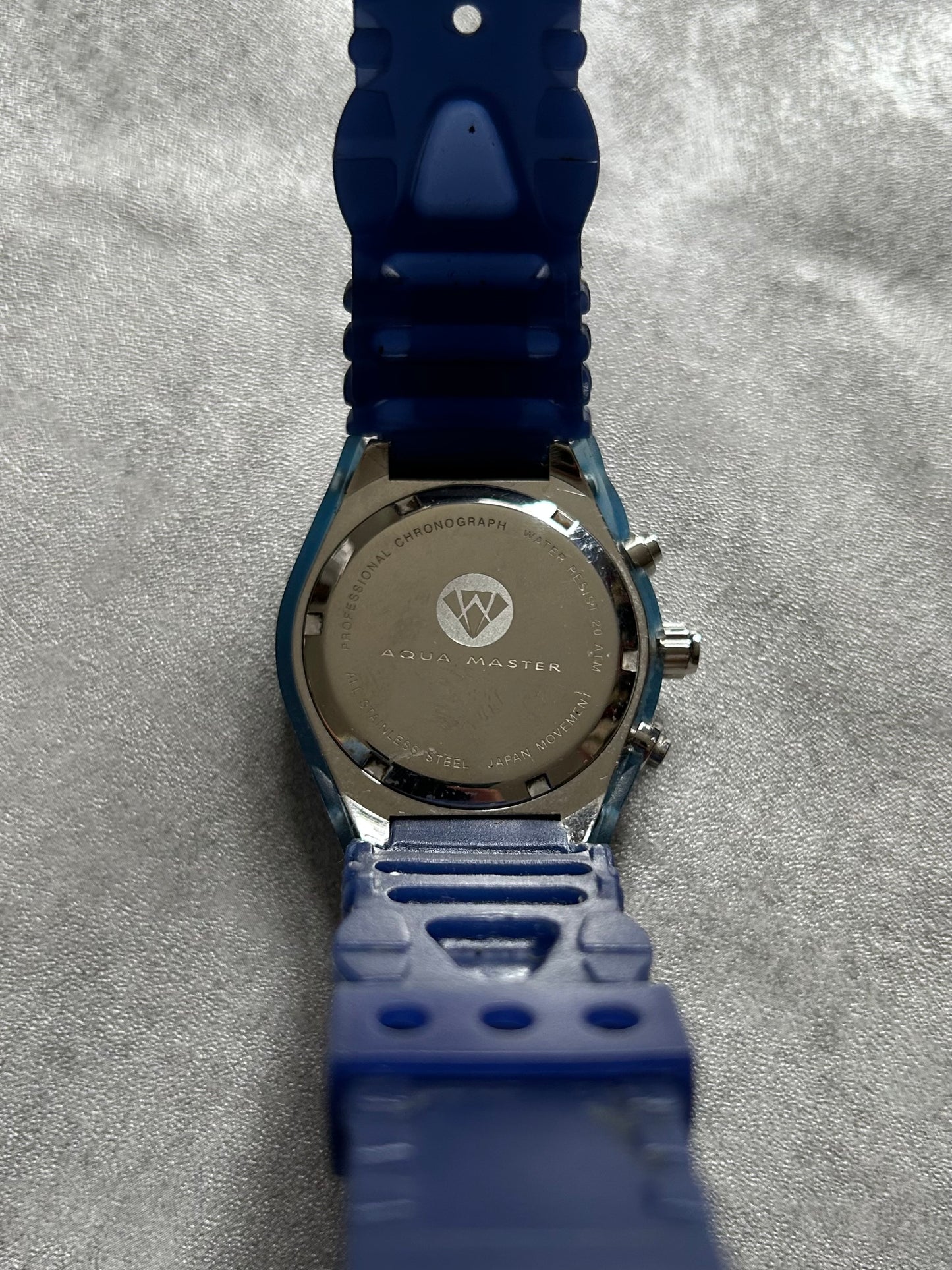 Aqua Master 1ct of Diamonds Chronograph Watch