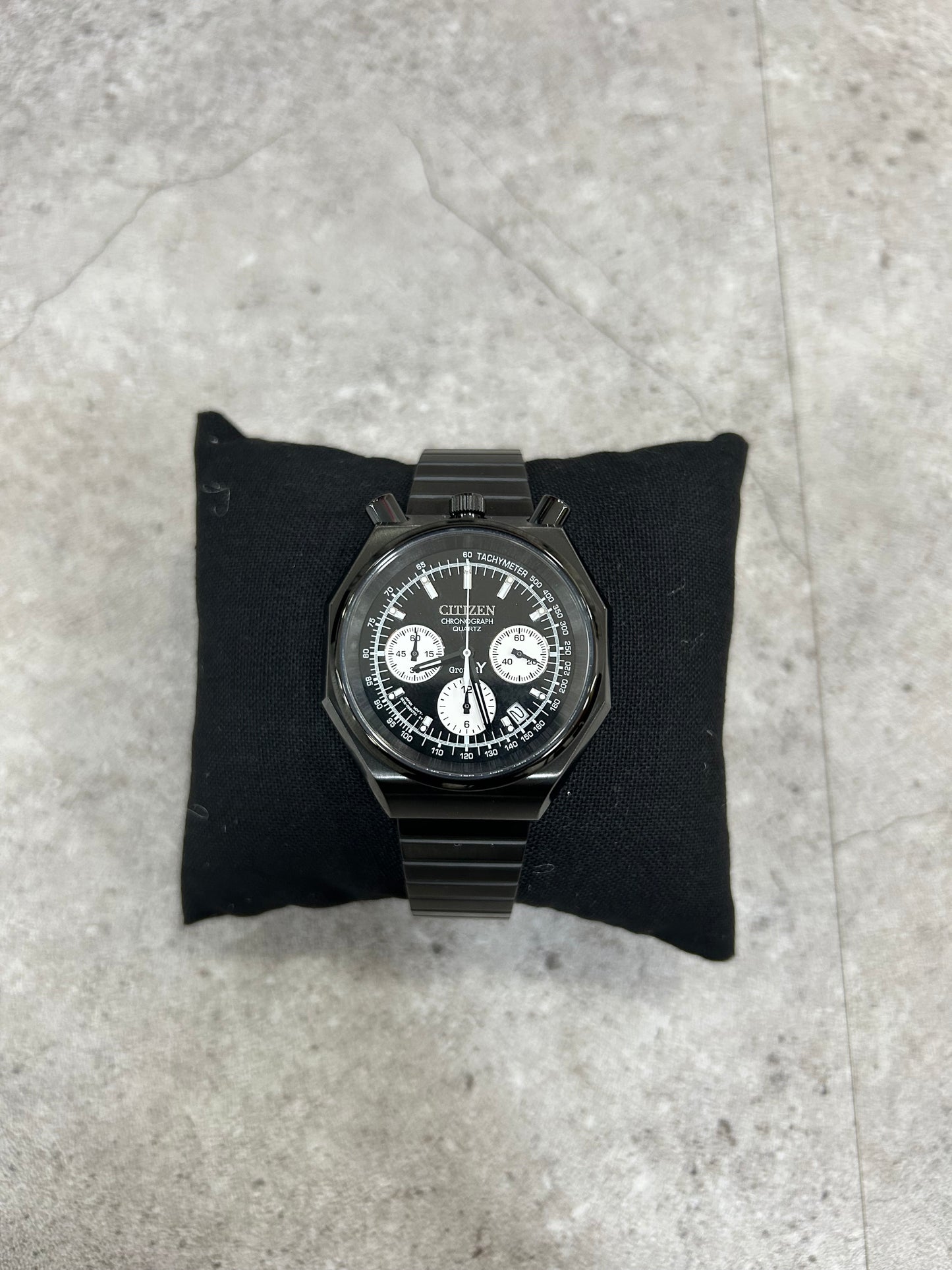 Citizen x Yohji Yamamoto Ground Y Tsuno Chronograph