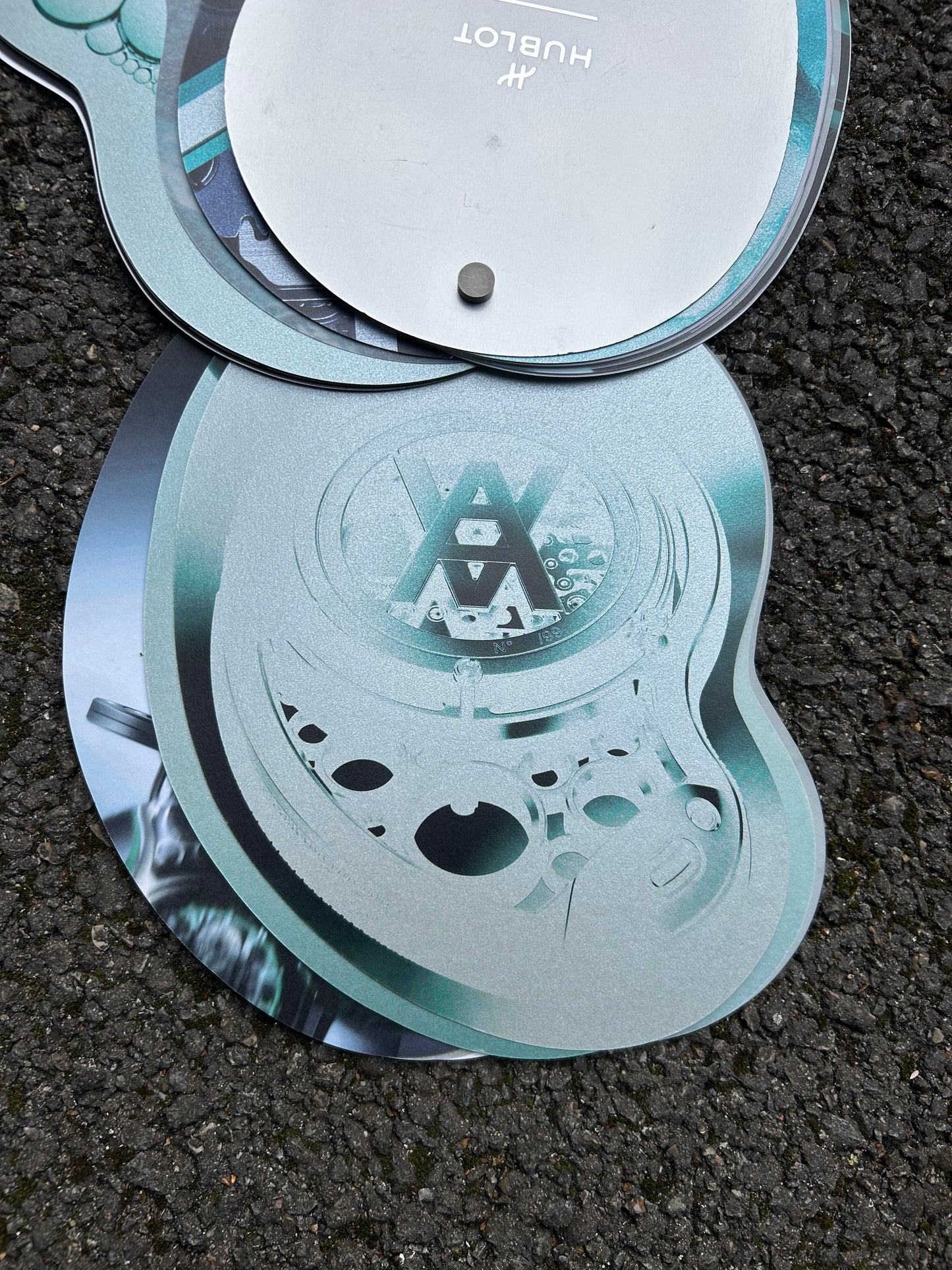 Hublot x Daniel Arsham Pocket Watch booklet