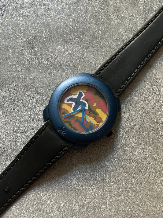 Vintage Benetton by Bulova Quartz wristwatch