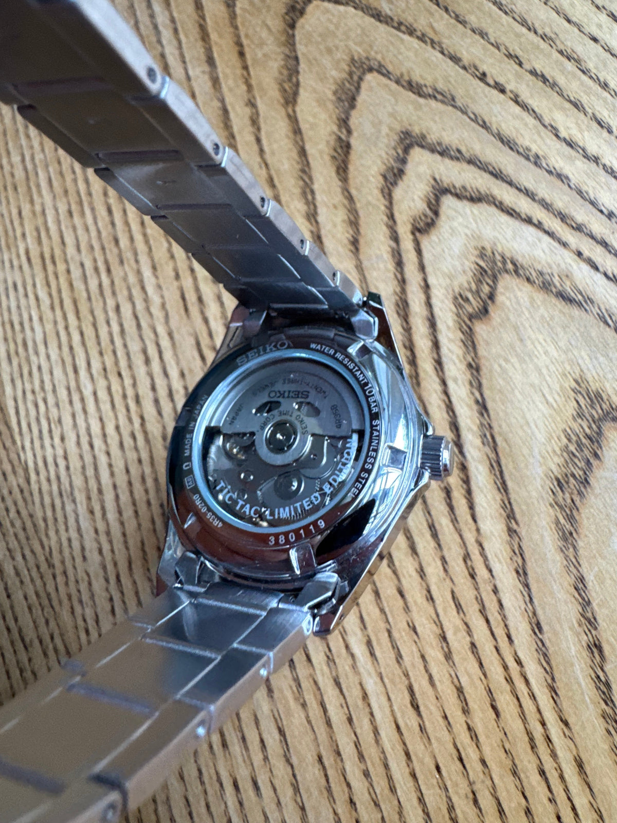 Seiko x TiCTAC SZSB006