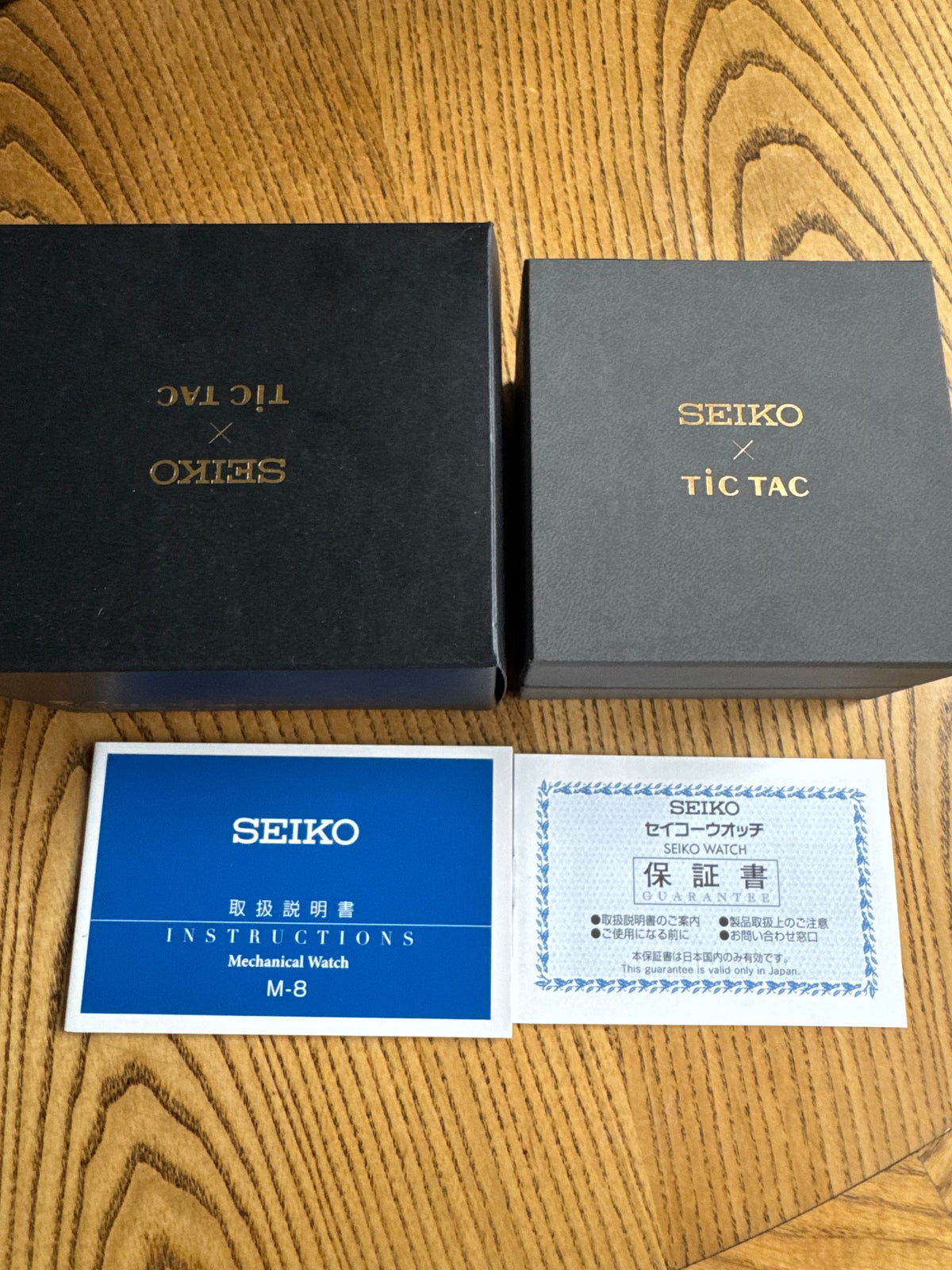 Seiko x TiCTAC SZSB006