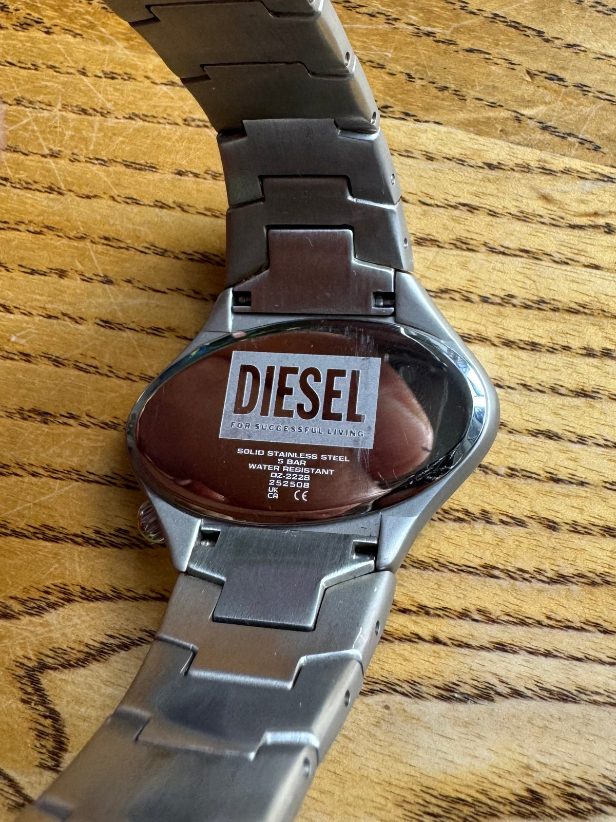 Diesel D-Rush Stainless Steel Watch