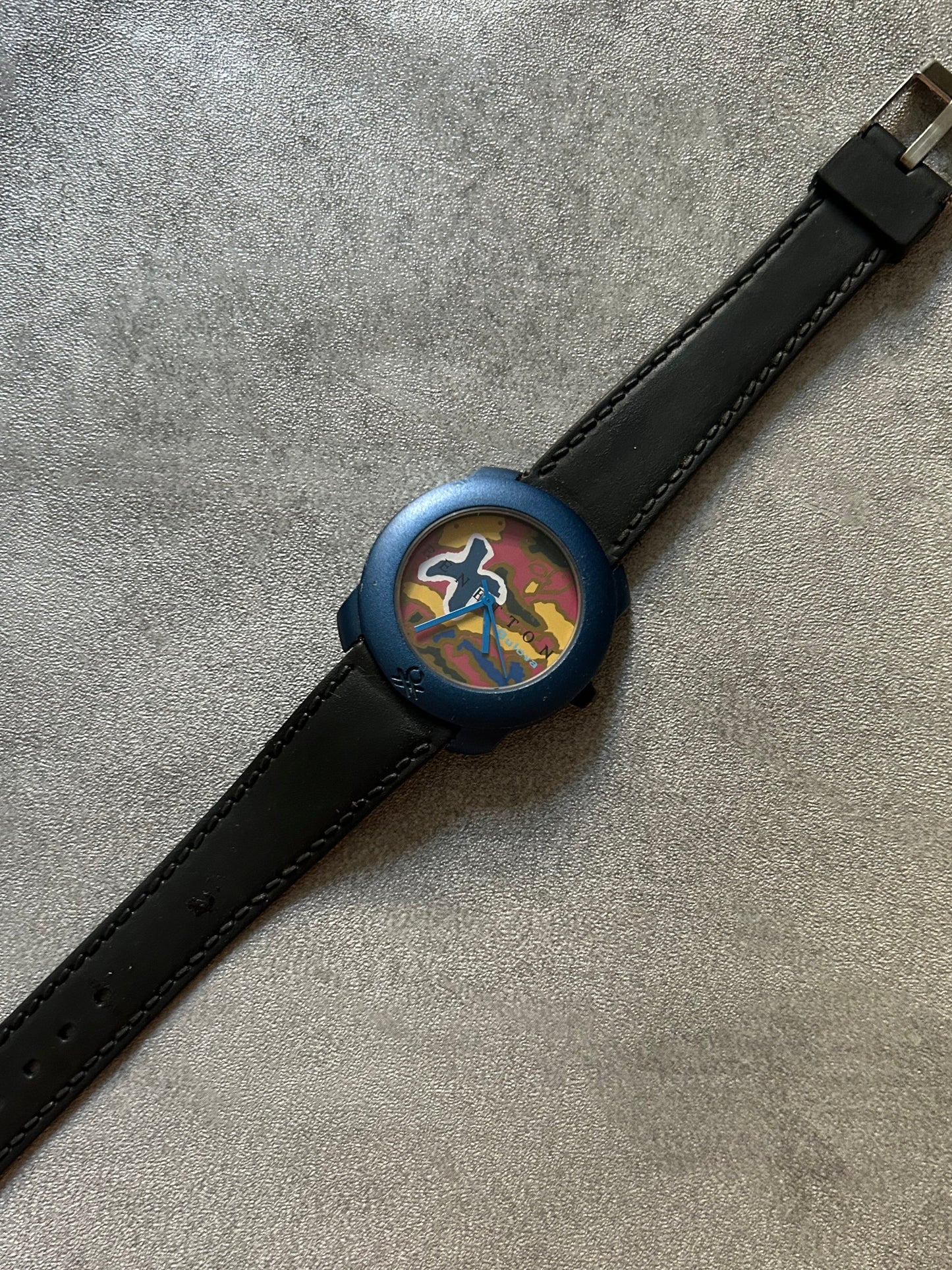 Vintage Benetton by Bulova Quartz wristwatch