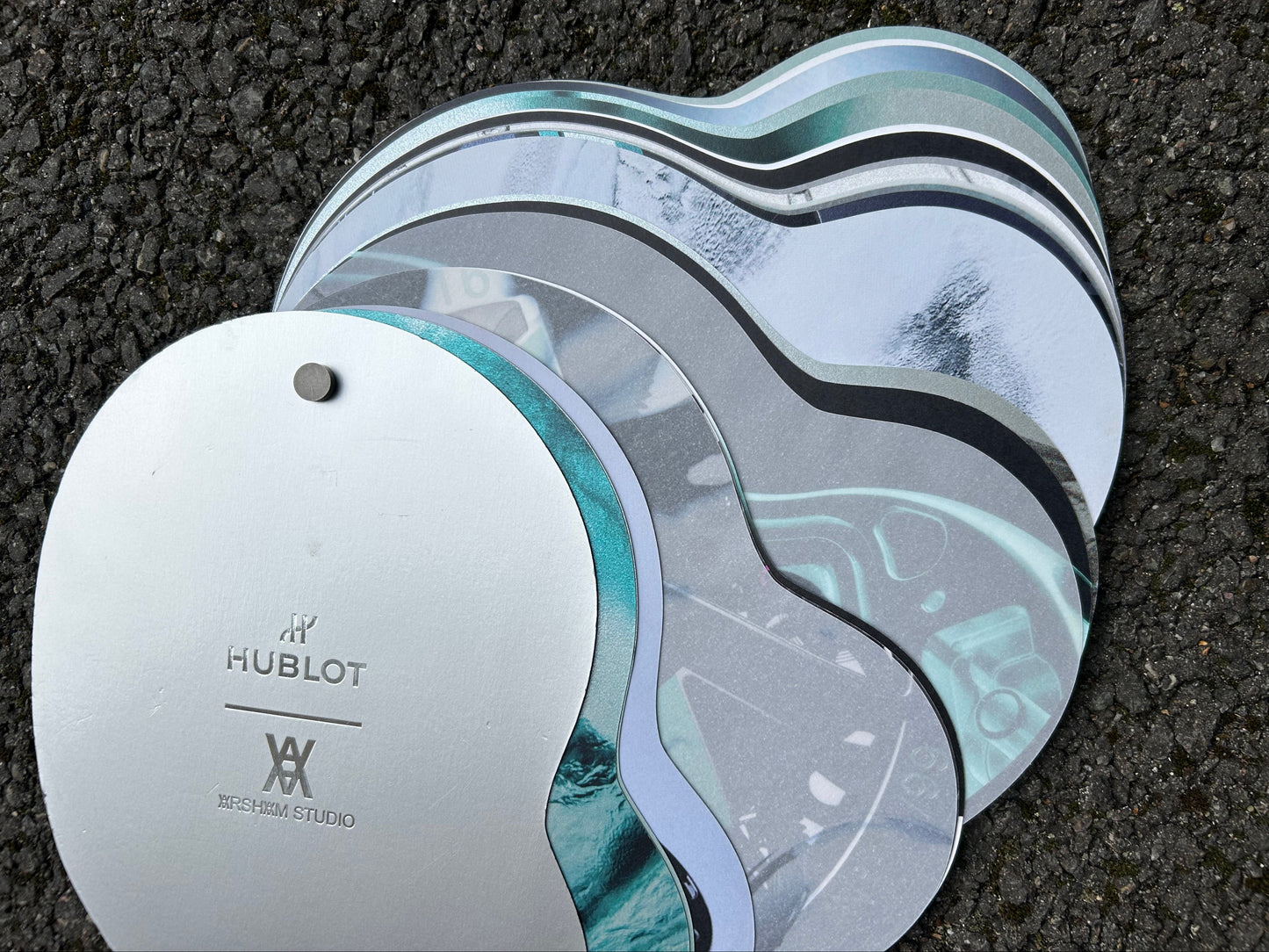 Hublot x Daniel Arsham Pocket Watch booklet