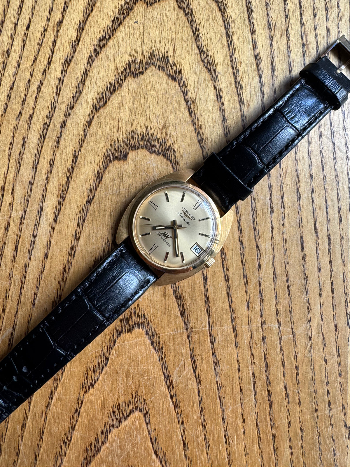18k Longines Ultra Chron