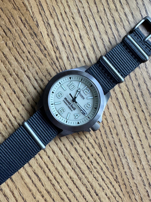 Citizen Promaster x Mont-bell Eco-drive