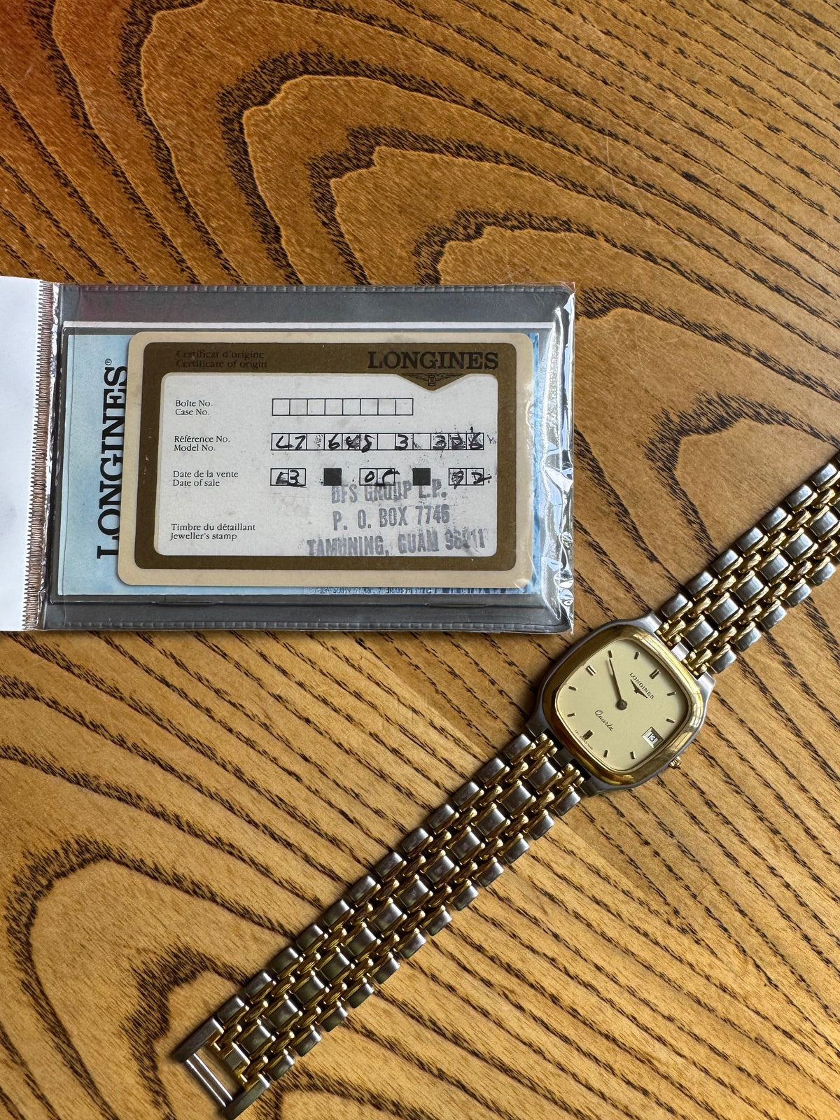 Ladies Longines Two tone Watch