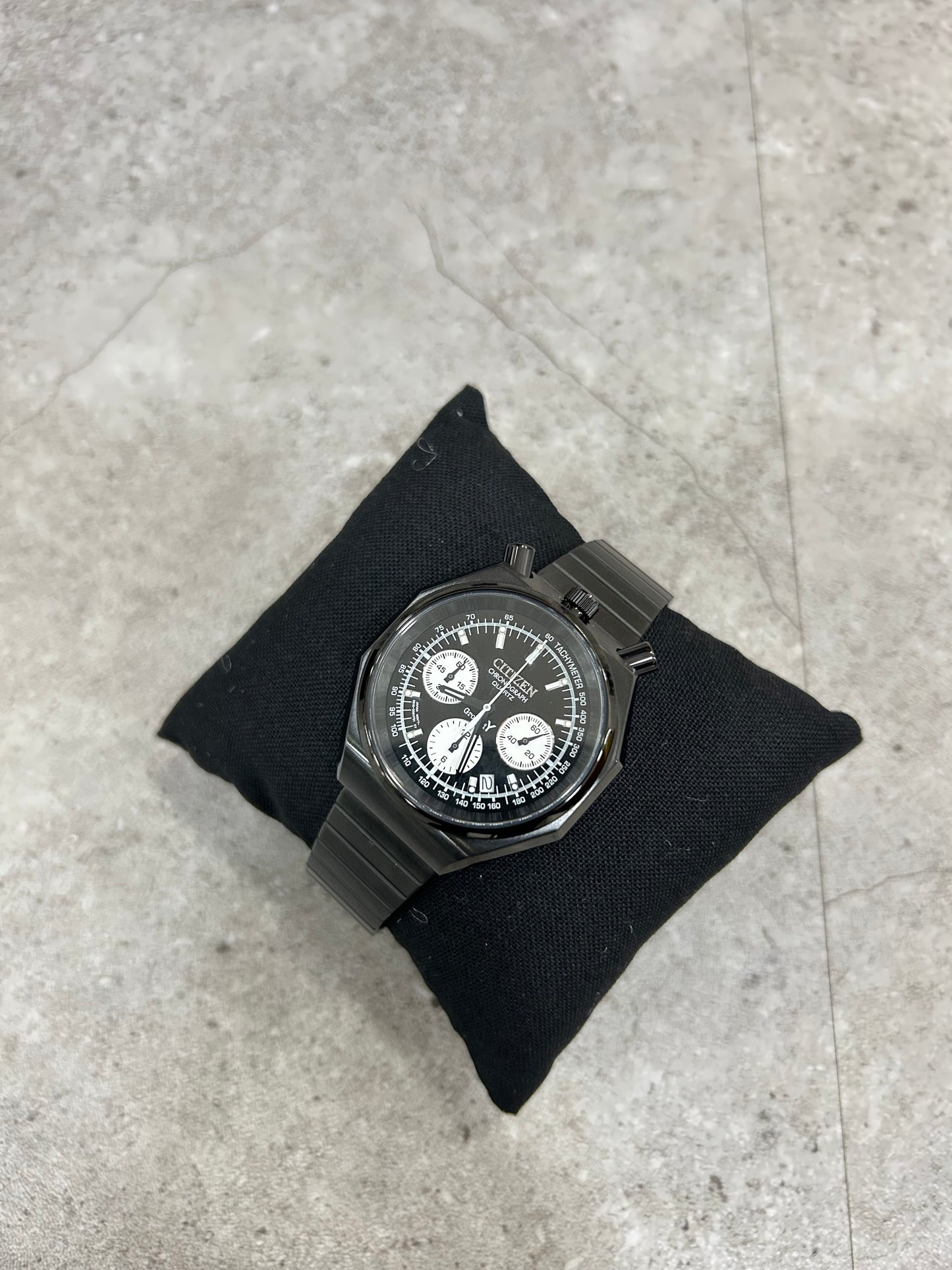 Citizen x Yohji Yamamoto Ground Y Tsuno Chronograph