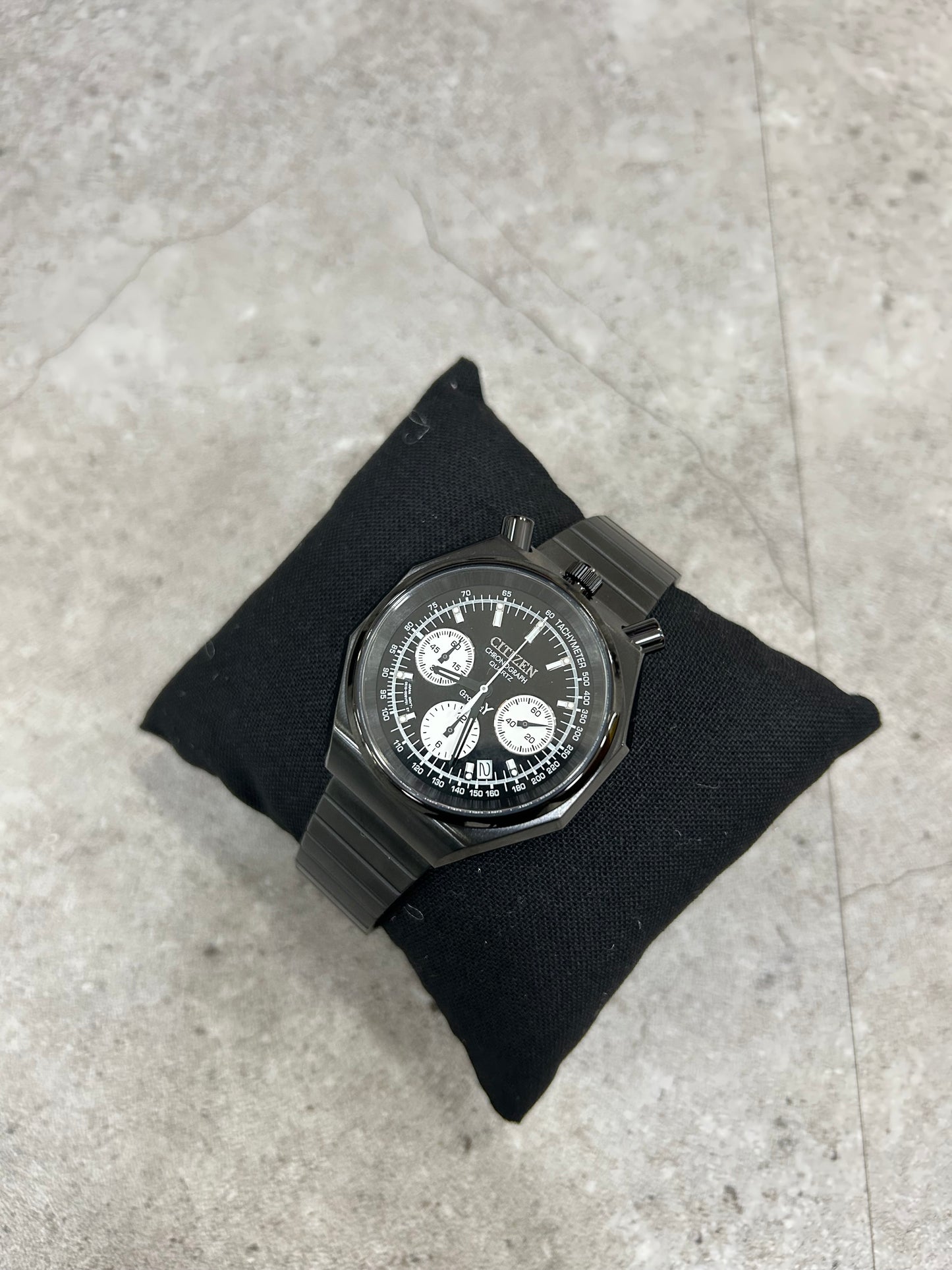 Citizen x Yohji Yamamoto Ground Y Tsuno Chronograph