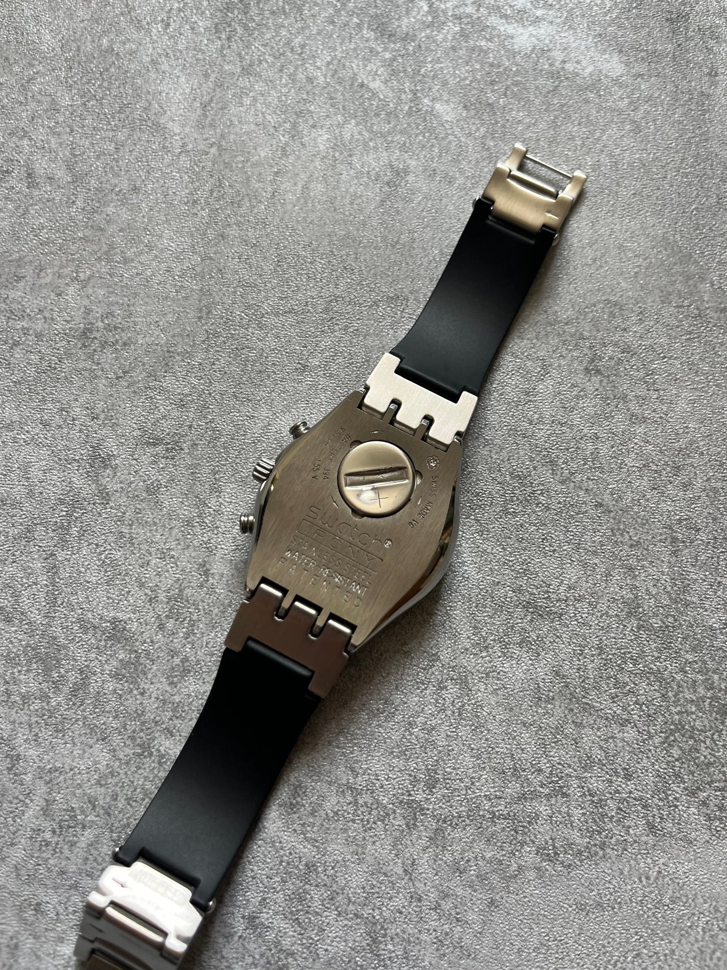 Super Rare Swatch 'Nuit Cosmique' Quartz wristwatch